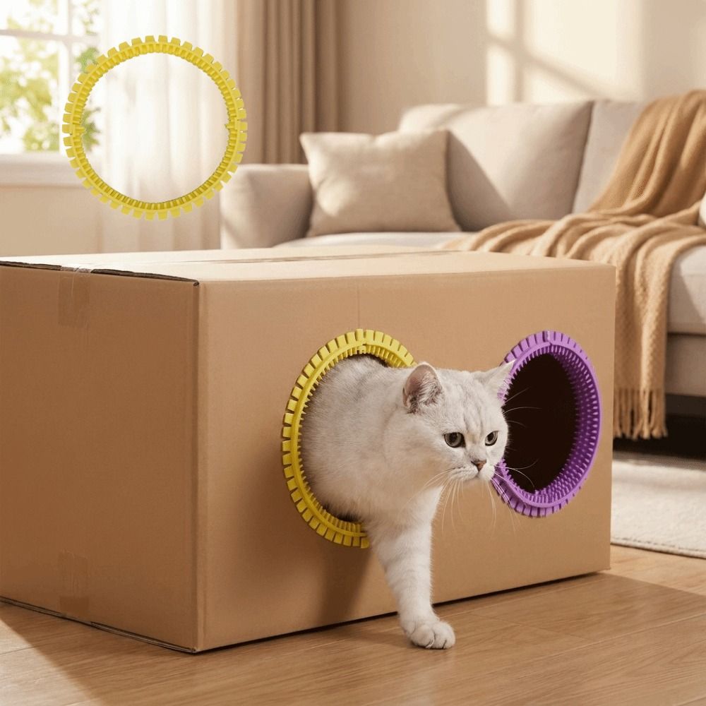 Plastic Cat Tunnel Brush Soft  - House Hair Care 评论和价格