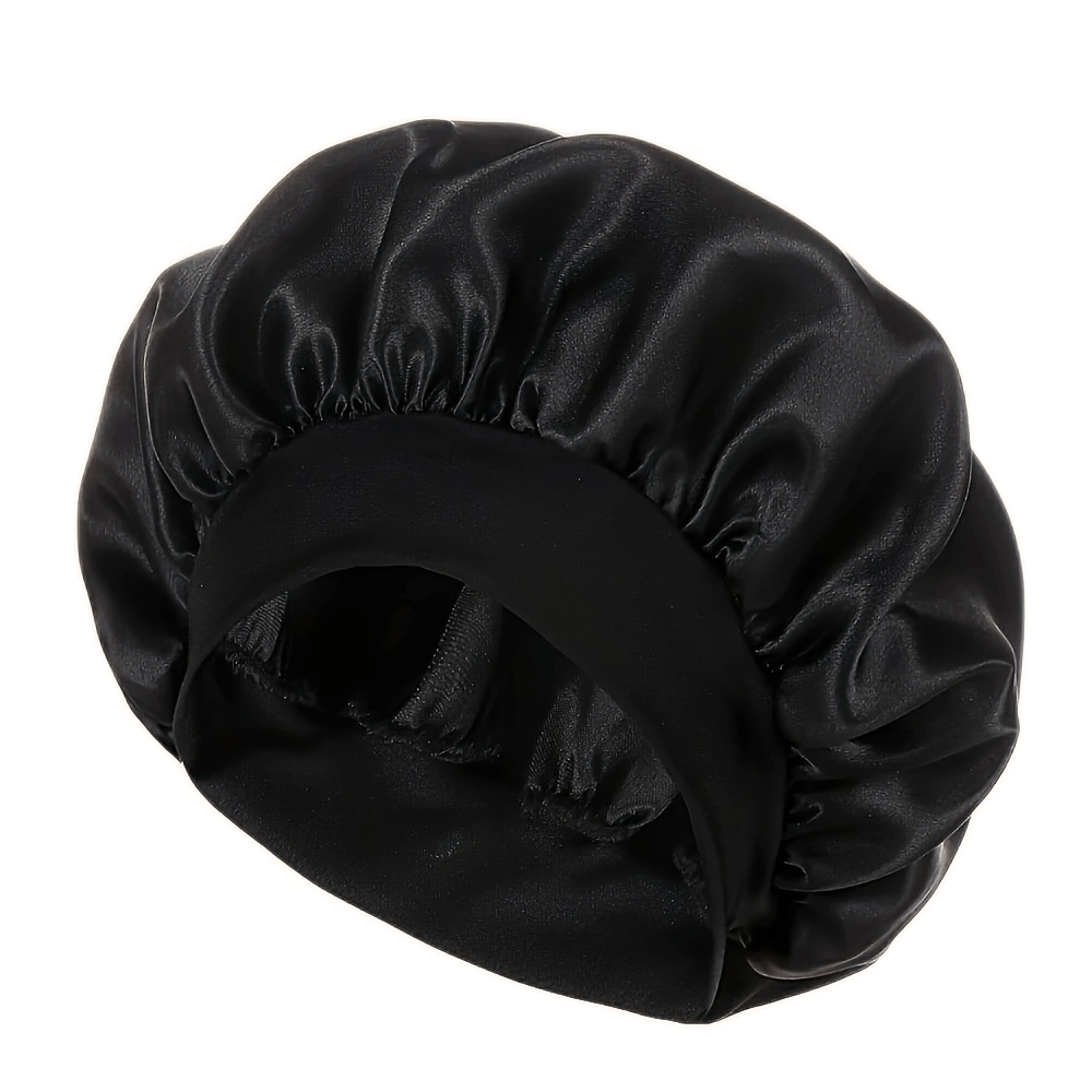 Soft Satin Solid-color Sleep C - House Hair Care 评论和价格