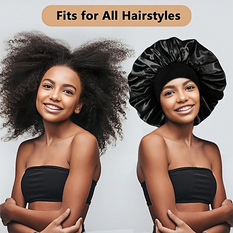 Soft Satin Solid-color Sleep C - House Hair Care 评论和价格
