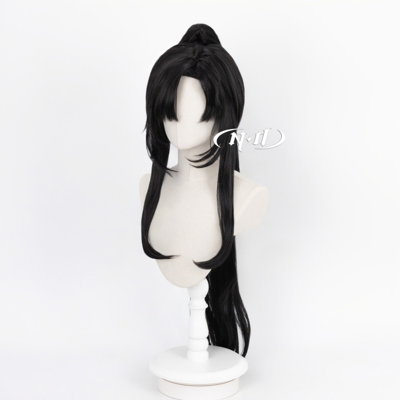 ND Wei Wuxian Cosplay Wigs Hai - Braiding Hair Kanekalon 评论和价格