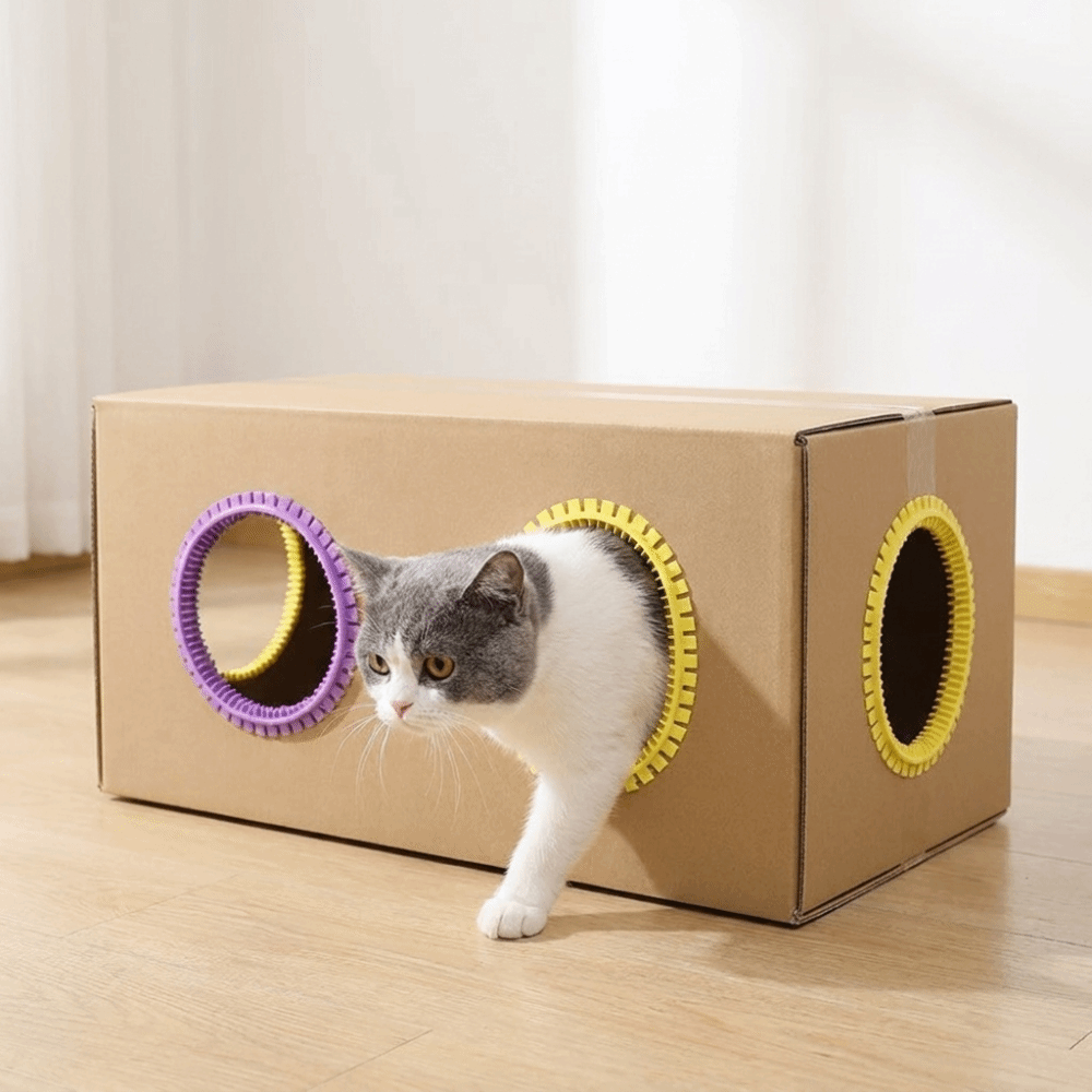 Plastic Cat Tunnel Brush Hair  - House Hair Care 评论和价格