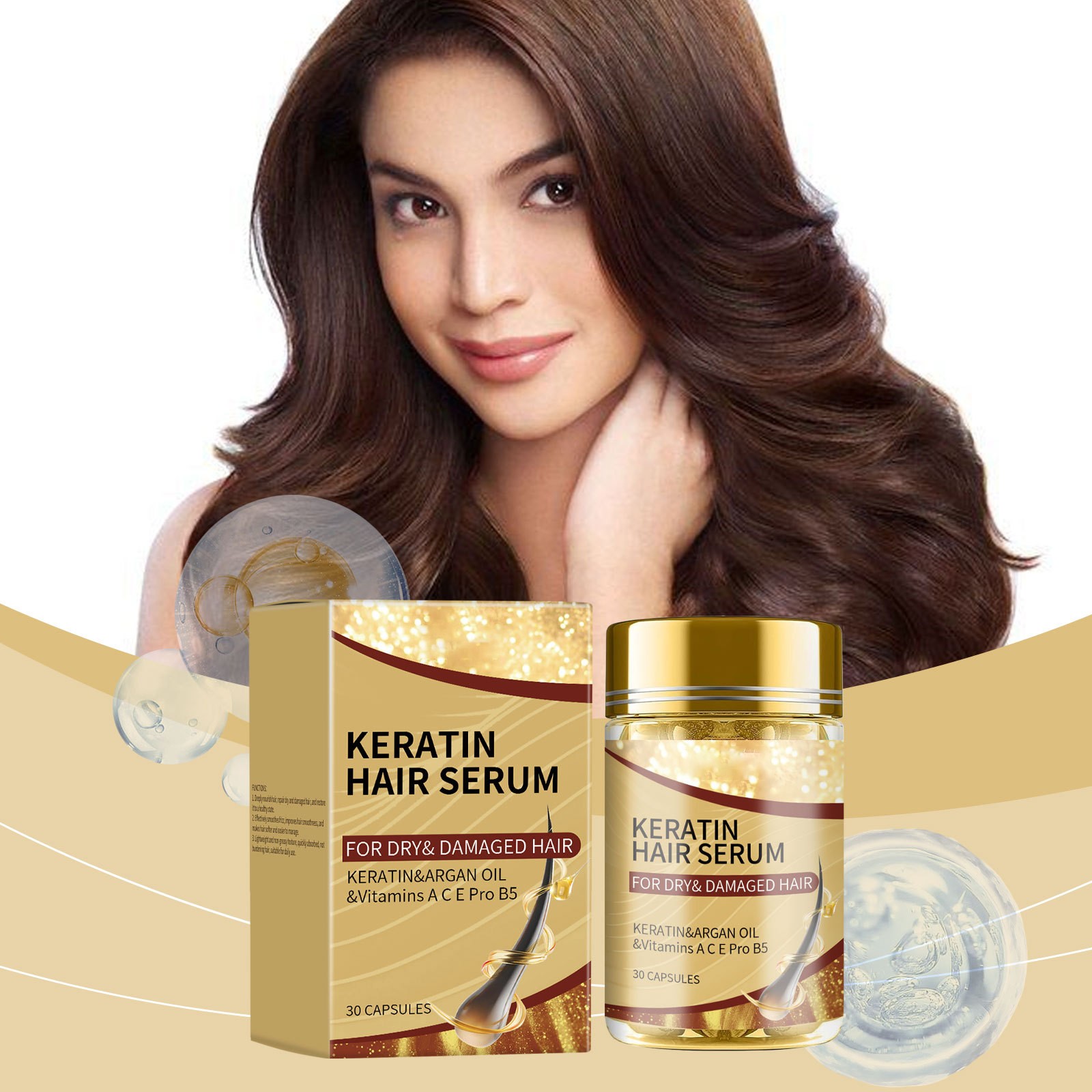 Argan Oil Smooth Hair Care Cap - House Hair Care 评论和价格