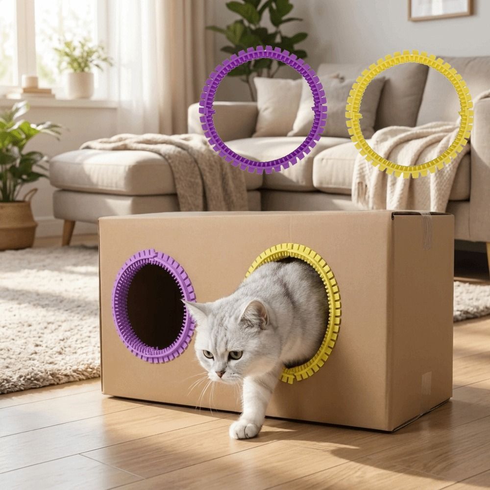 Plastic Cat Tunnel Brush Soft  - House Hair Care 评论和价格