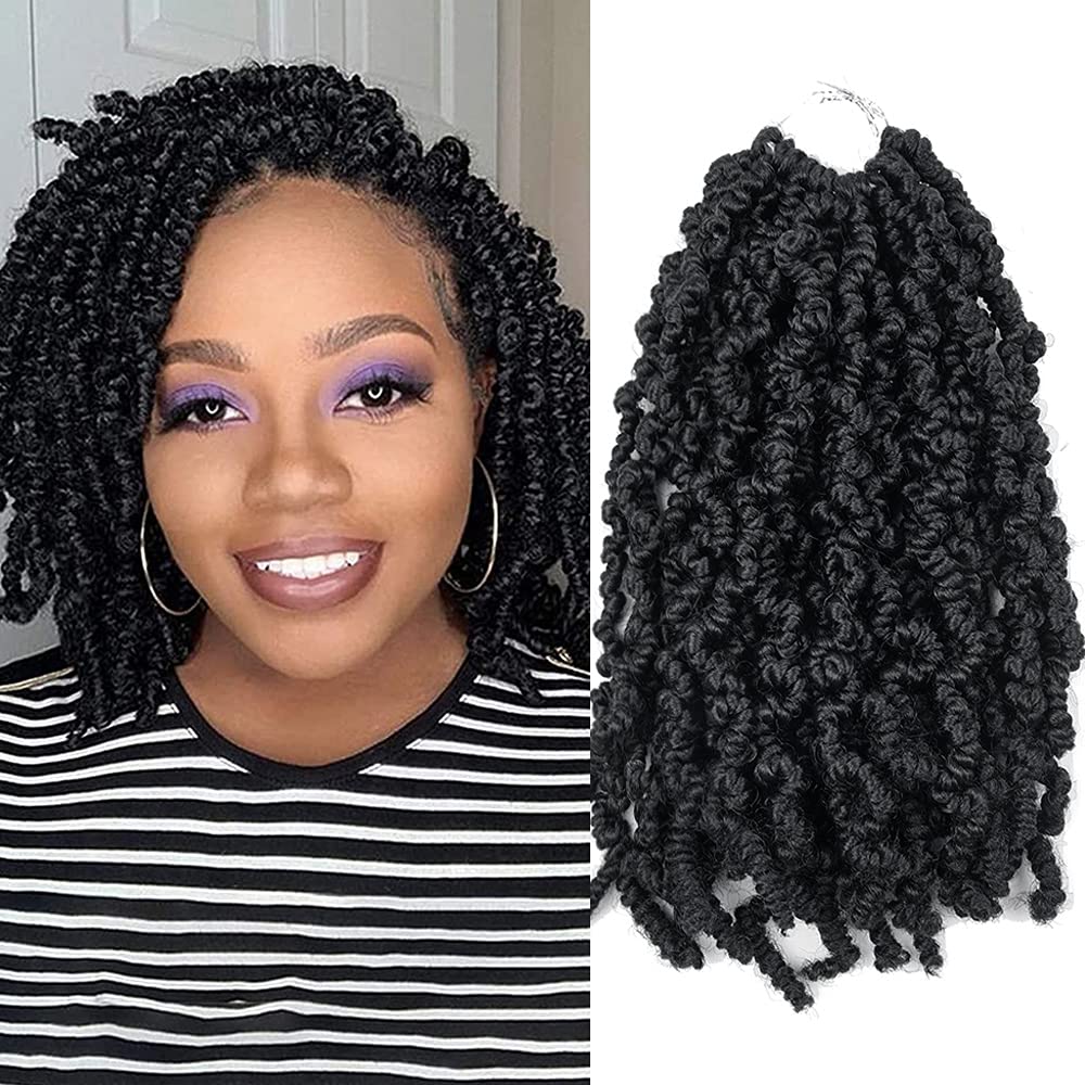 10 Inch Short Curly Spring Pre - Braiding Hair Kanekalon 评论和价格