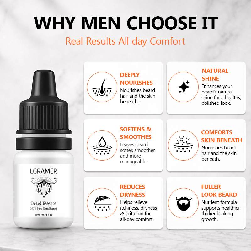 Men's Beard Growth Serum Nouri - Hair Care Tonic 评论和价格