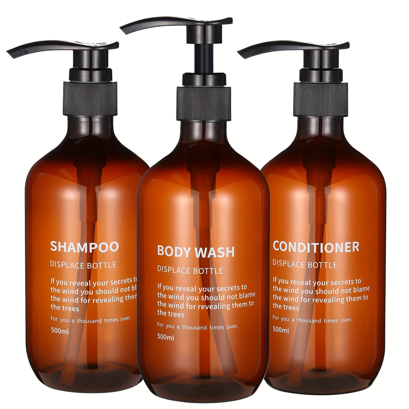 3pcs Waterproof Shampoo Condit - Hair Care Tonic 评论和价格