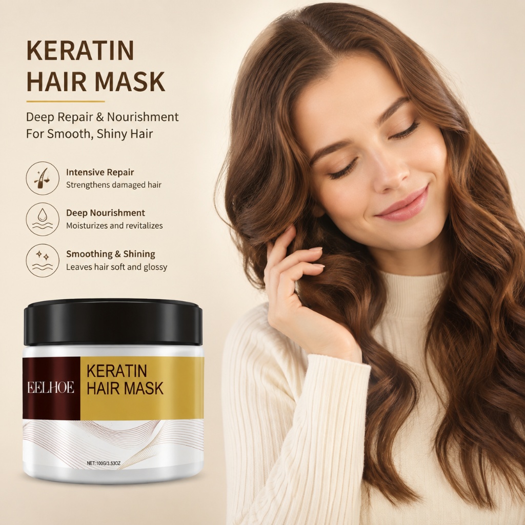 Keratin Hair Mask Argan Coconu - Hair Care Keratin 评论和价格