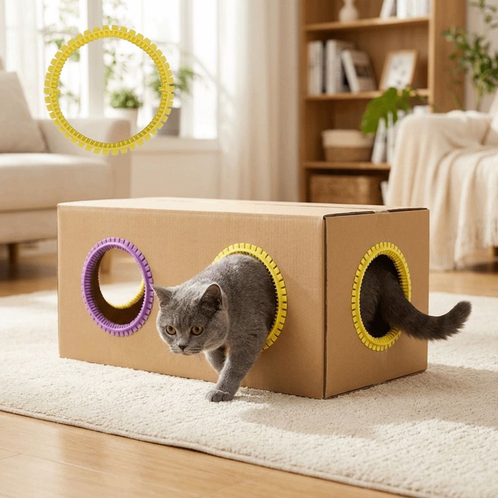 Practical Plastic Cat Tunnel B - House Hair Care 评论和价格