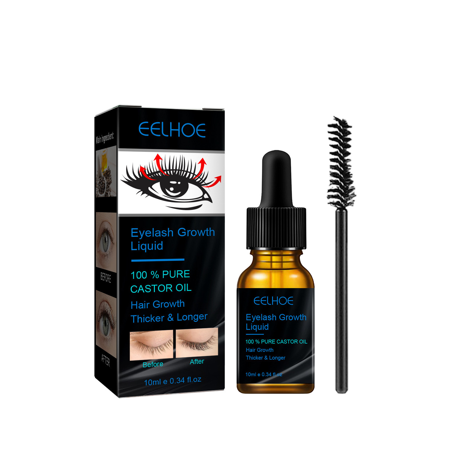 Castor Oil Eyelash Growth Seru - Hair Care Tonic 评论和价格