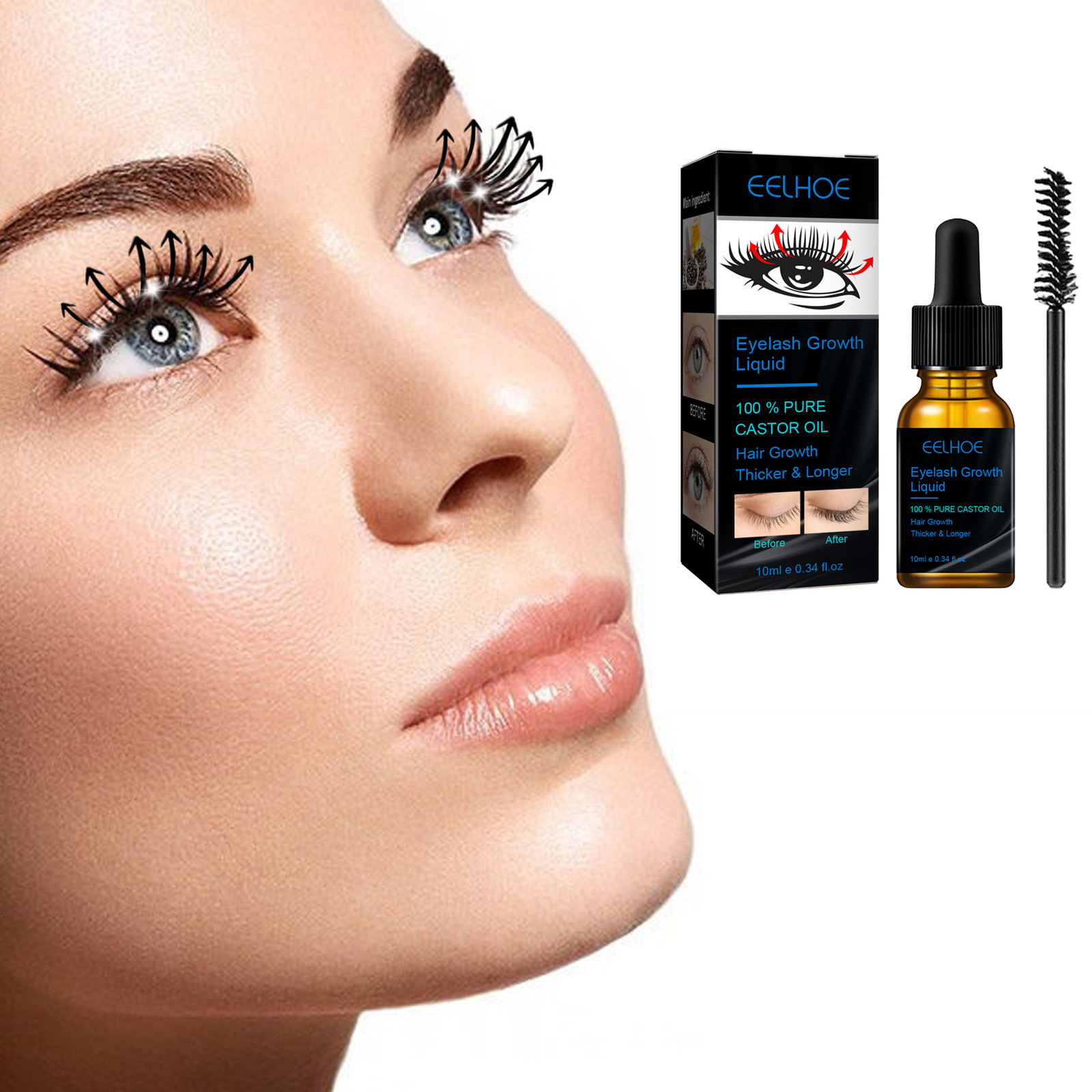Castor Oil Eyelash Growth Seru - Hair Care Tonic 评论和价格