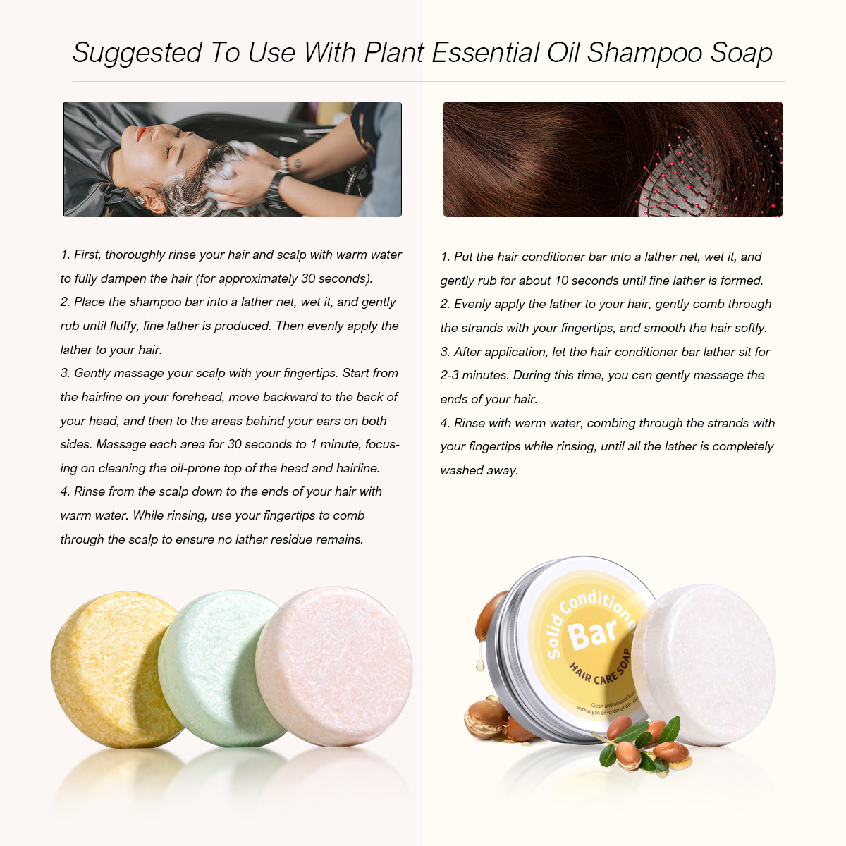 Plant Essential Oil Hair Condi - Hair Care Tonic 评论和价格