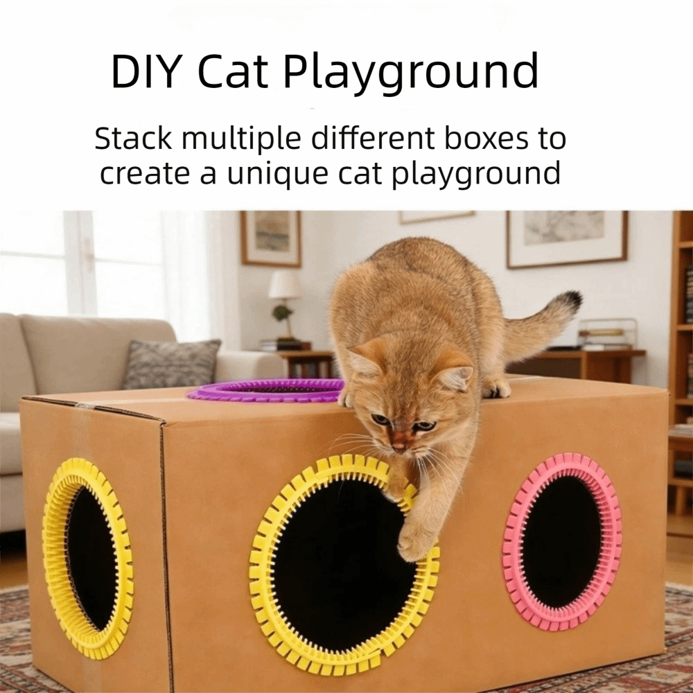 Plastic Cat Tunnel Brush Soft  - House Hair Care 评论和价格