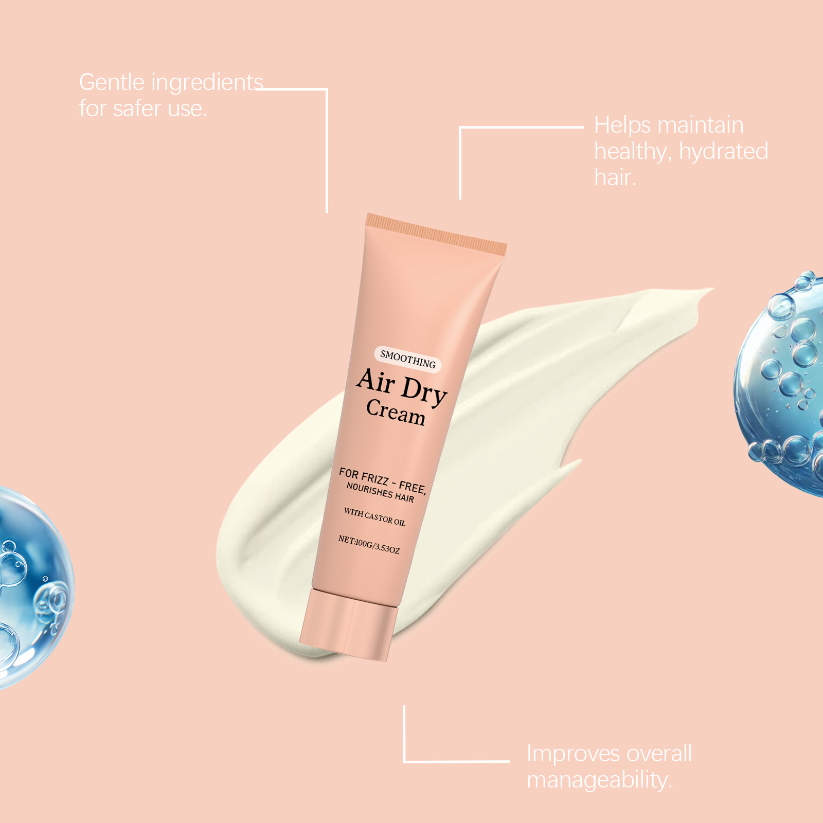 Air Dry Smoothing Hair Cream A - Hair Care Normal 评论和价格