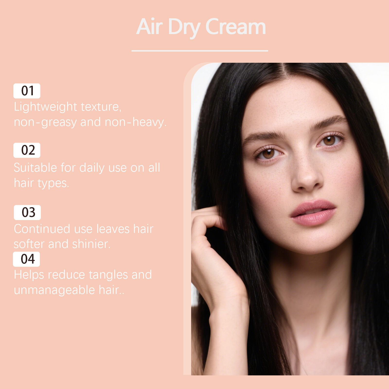 Air Dry Smoothing Hair Cream A - Hair Care Normal 评论和价格
